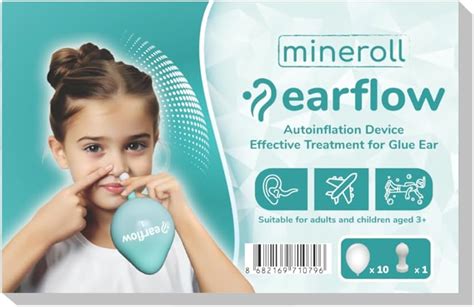 Earflow Autoinflation Device For Glue Ear Treatment Eustachian Tube ...