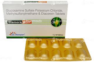 Diamore Msm Tablet 10 - Uses, Side Effects, Dosage, Price | Truemeds