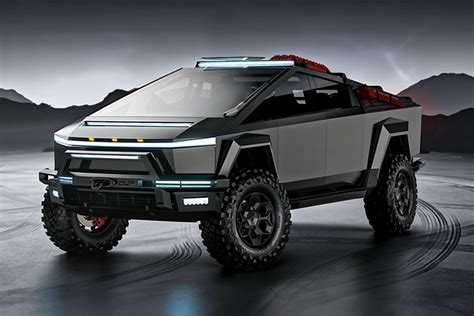 Archimedes Defense unveils military-grade Tesla Cybertruck APC with ceramic armor and 800V generator