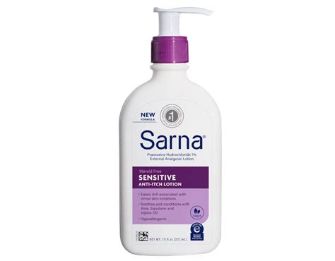 Sarna Sensitive Pramoxine Itch Relief, 7.5 oz. Bottle (EA/1) - Walmart.com