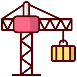 Guindaste - ícones de construção e ferramentas grátis