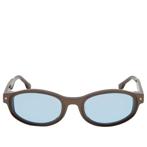 Bonnie Clyde Roller Coaster Sunglasses in Brown/Blue Bonnie Clyde