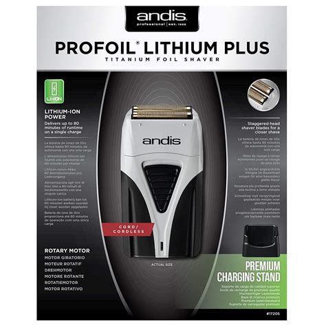 Afeitadora Andis Profoil Lithium Shaver - Bilu Cosmetics