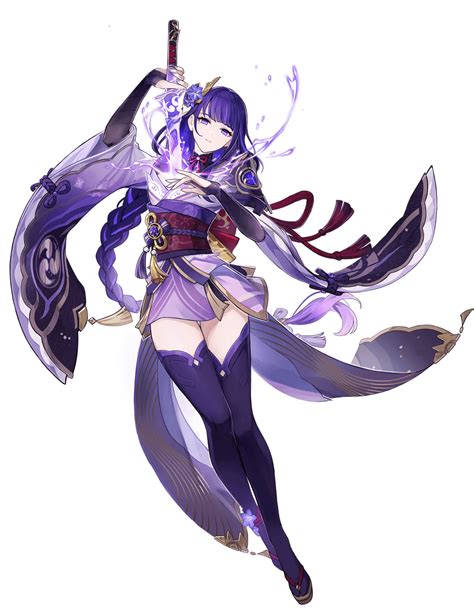 Raiden Shogun | Character art, Character design, Anime character design