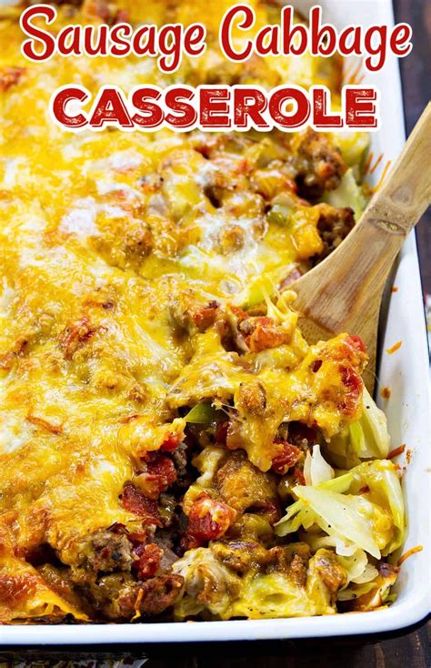 Sausage Cabbage Casserole Recipe