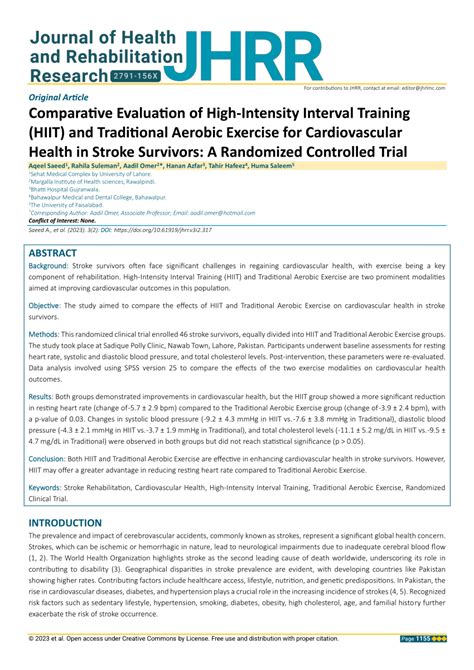 High Intensity Aerobic Exercise 的图像结果