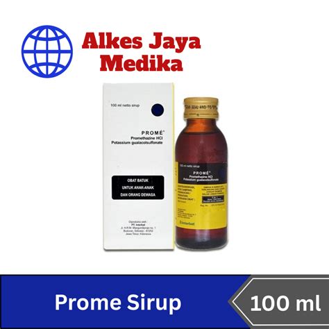 Prome Syrup 100 ml - Allergy Cough Medicine | Shopee Malaysia