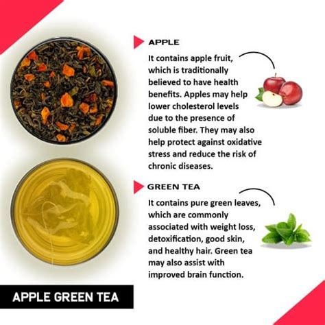 Buy Apple Green Tea - Helps in weight management and enhances immune system