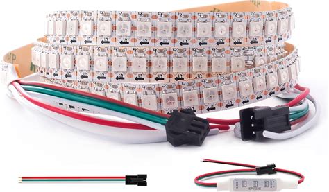 KWMSTPLT WS2812B RGB LED Strip, Individually Addressable LED India | Ubuy