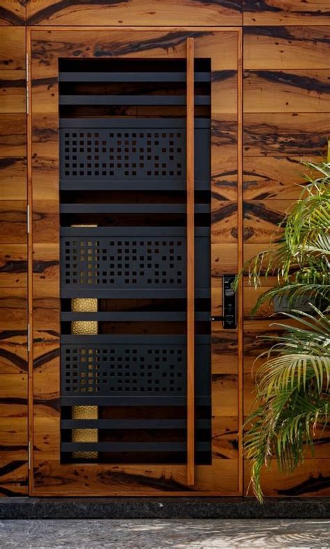 24 Wooden Main Door Design Ideas for a Villa