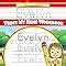 Evelyn Letter Tracing for Kids Trace my Name Workbook: Tracing Books ...