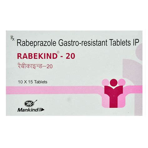 Rabekind 20 Tablet | Uses, Side Effects, Price | Apollo Pharmacy