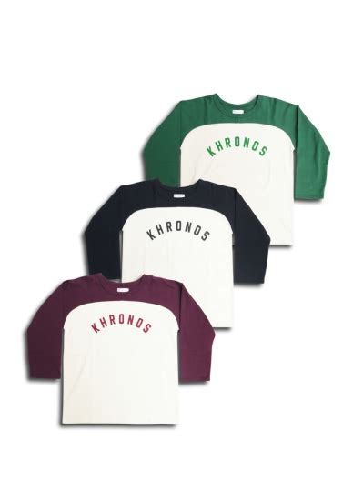 Raglan Sleeve Knit Sihrt. - “COMMONROOM”gnarly