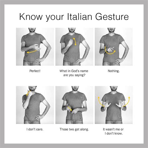 This might come in handy when you're in Italy ;) | Italian hand ...