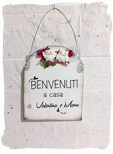 benvenuti a casa idee creative idea regalo natalizia 2016 targa in benvenuti a casa idee creative idea regalo natalizia 2016 targa in