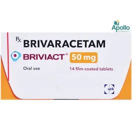 Briviact 50 mg Tablet | Uses, Side Effects, Price | Apollo Pharmacy