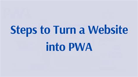 PWA Tutorial for Beginners 的图像结果