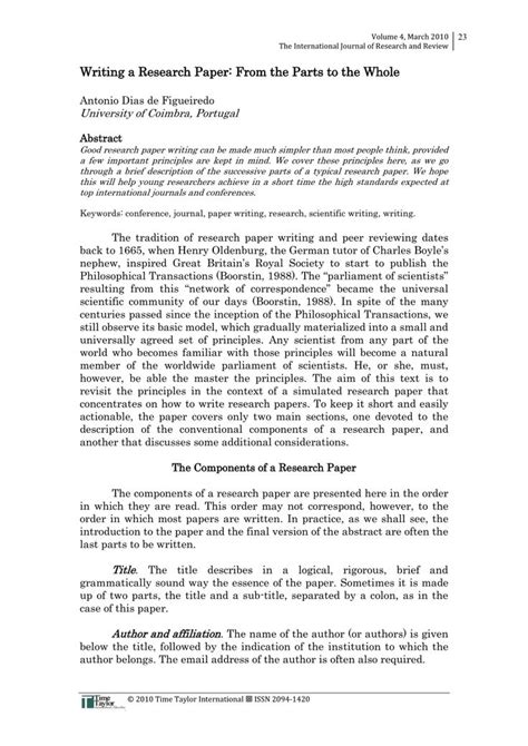 Image result for Technical-Writing Abstract Example