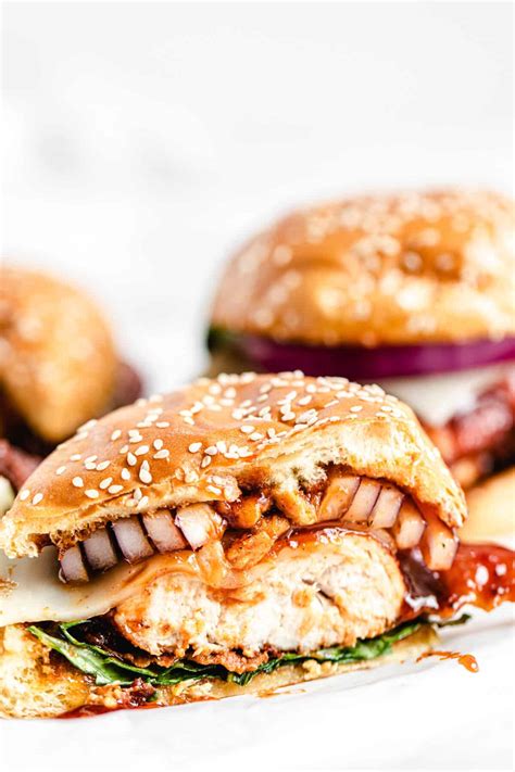 Grilled Bbq Chicken Sandwich