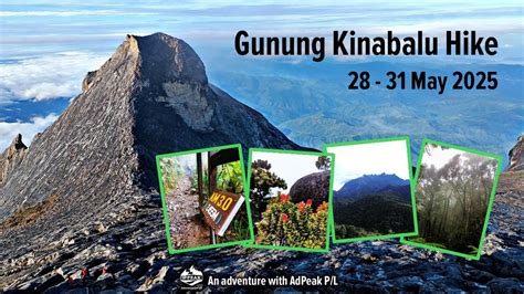Gunung Kinabalu Hike 2025, Kinabalu Park-World Heritage Site, Kota ...