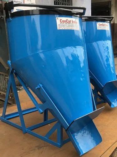 Concrete Buckets - Tower Crane Concrete Bucket Manufacturer from Ghaziabad