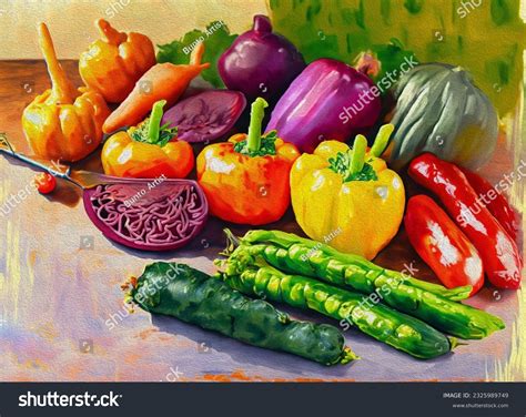 Vegetable Oil Painting