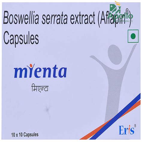 Mienta Capsule 10's Price, Uses, Side Effects, Composition - Apollo ...