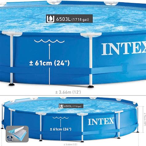 Image result for Intex 12X30 Pool