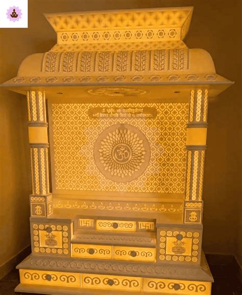 Traditional Dome Large Corian Temple Diamo | Satguru Creations