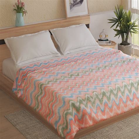 Buy Spinel Printed Double Blanket from Home Centre at just INR 699.0