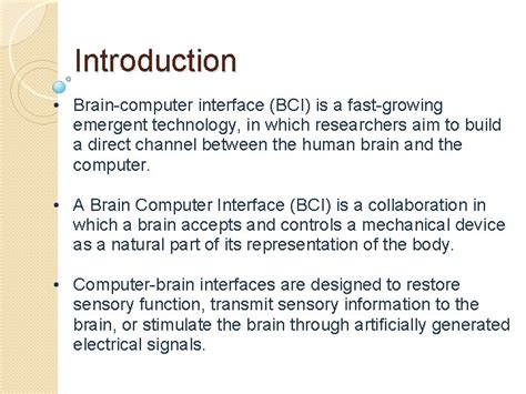 Image result for Introduction to Brain Computer Interface