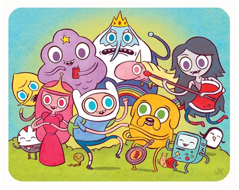 "Adventure Time" 8 x 10 art print – Velcrokid