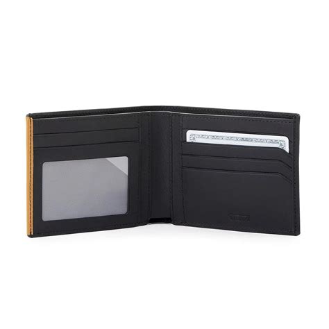 Nassau Slg Global Double Billfold Black/Golden Brown