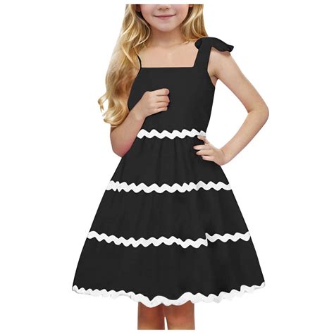 eczipvz Girls Easter Dress Maxi Tween Girls Elegant Flutter Sleeve ...