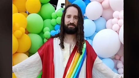 Gay man dresses up as Jesus for Pride each year to help people confront ...