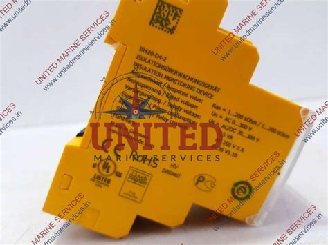 BENDER INSULATION MONITOR DEVICE IR420-D4-2 | United Marine Services