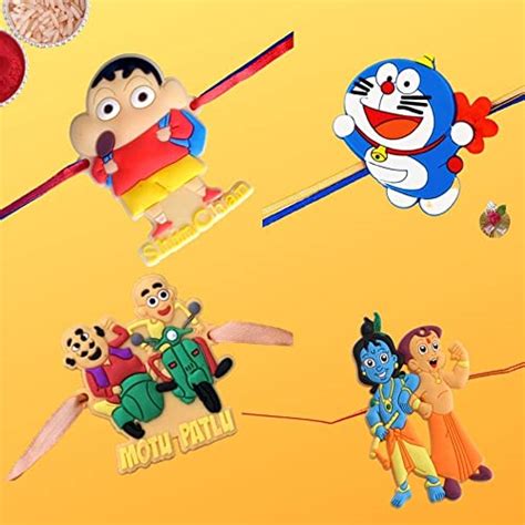 Home Decorise Rakhi for Kids Rakhi for Brother, Cartoon Rakhi for Boys ...