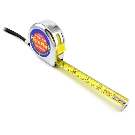 Right-Hand Tape Measure 16' | Easy Read Measuring Tape | Micro-Mark