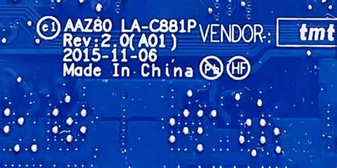 Dell XPS 13 9350 LA-C881P AAZ80 Clean ME BIOS Bin File Tested - Indiafix
