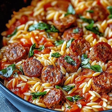 One-Pot Italian Sausage and Orzo Pasta: The Ultimate Easy Comfort Meal