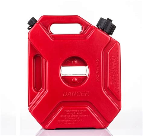 Generic Gas Can 5L1.3 Gallon Fuel Container Oil Petrol Storage Cans ...