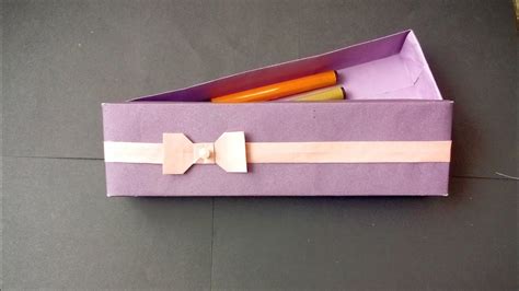 Image result for Paper Pencil Box Tutorial