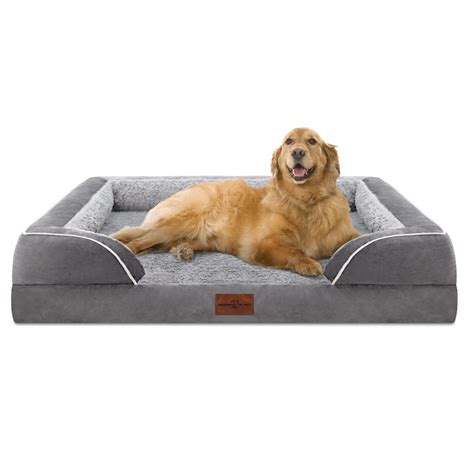 Comfort Expression Waterproof Orthopedic Dog Bed Foam Dog Beds for ...