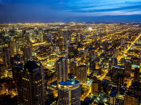 Download wallpaper 800x600 night city, skyscrapers, buildings ...