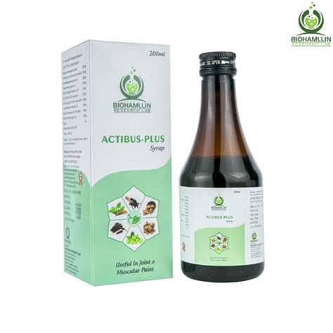 ACTIBUS PLUS Syrup Biohamllin Research Lab