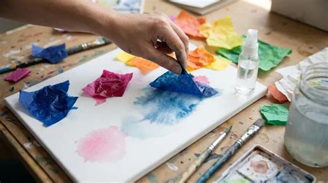 How To Use Tissue Paper To Make Wall Art- Simple Tips For Amazing Decor
