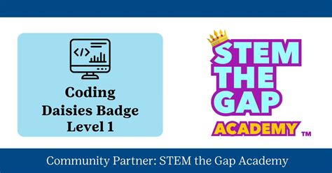 Coding Classes for Daisies Badge Level 1 (Virtual), Online event ...