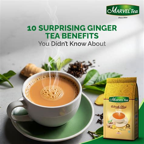 10 Surprising Ginger Tea Benefits You Didn’t Know About – Marvel Tea