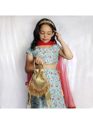 Buy Soho Boho Studio Tinker Bling Potli Bag (3-14 Years) Online