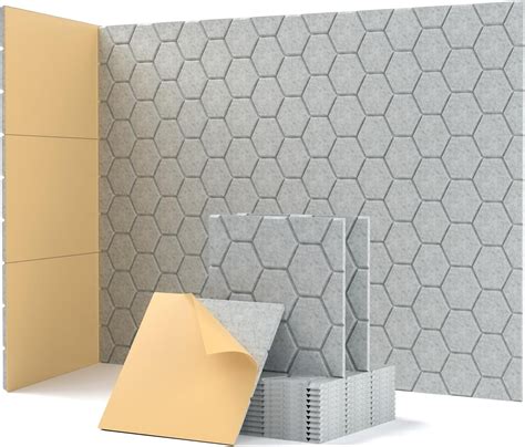 Amazon.com: Soundsbay Acoustic Panels, Self Adhesive Sound Proof Foam ...